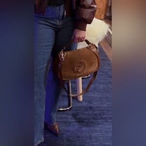 GUCCI BLONDIE SUEDE BAG LARGE!
